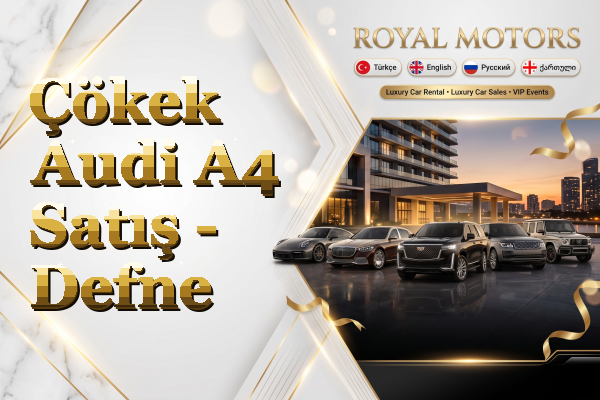 Çökek Audi A4 Satış - Defne