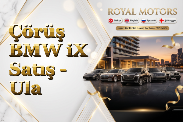 Çörüş BMW iX Satış - Ula