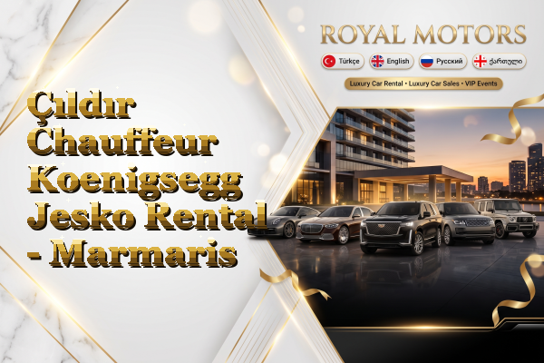 Çıldır Chauffeur Koenigsegg Jesko Rental - Marmaris