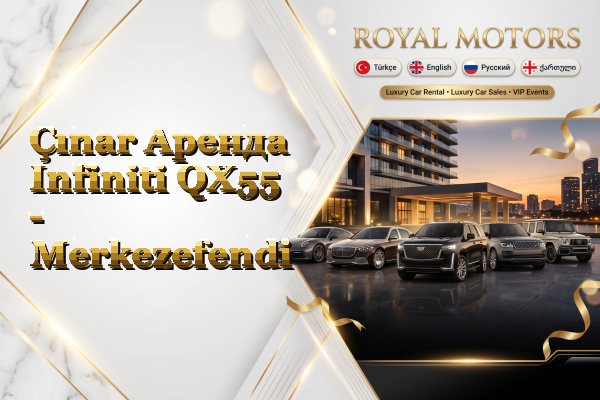 Çınar Аренда Infiniti QX55 - Merkezefendi
