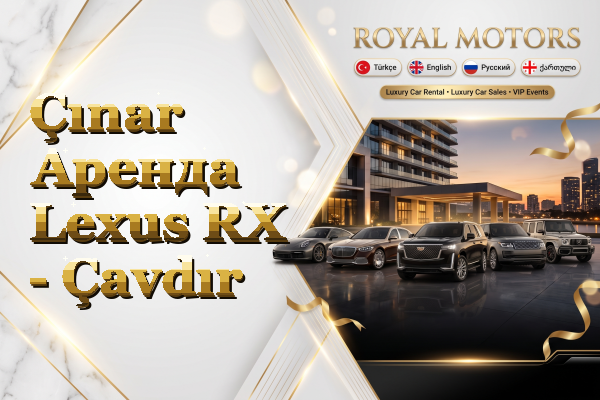 Çınar Аренда Lexus RX - Çavdır