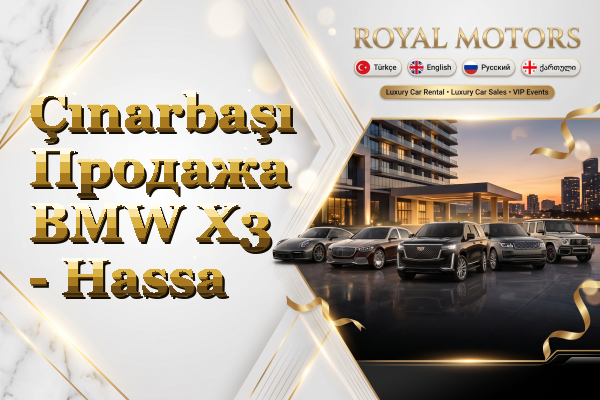 Çınarbaşı Продажа BMW X3 - Hassa