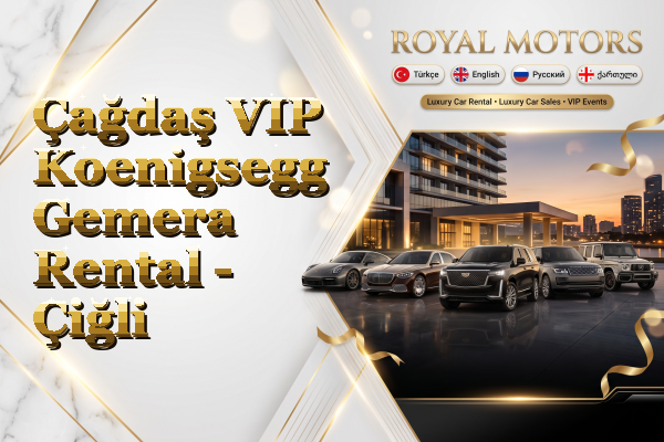 Çağdaş VIP Koenigsegg Gemera Rental - Çiğli