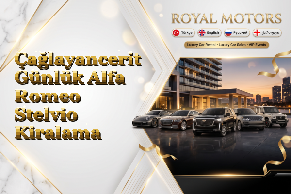 Çağlayancerit Günlük Alfa Romeo Stelvio Kiralama