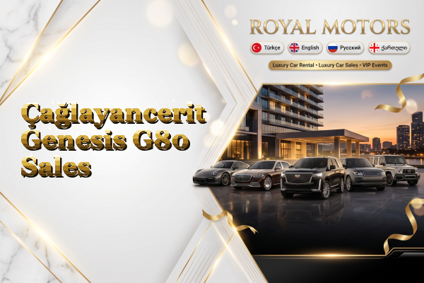 Çağlayancerit Genesis G80 Sales