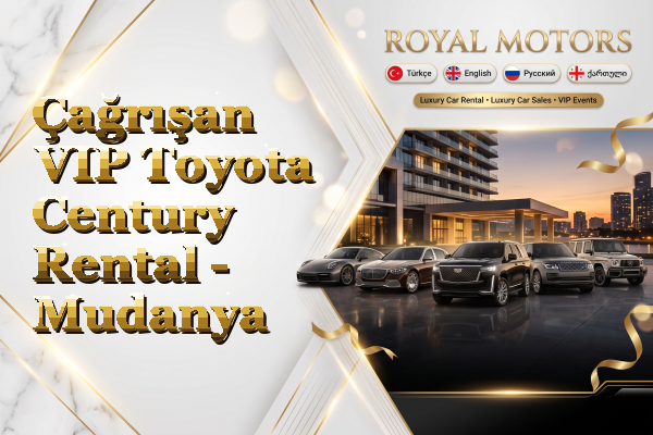 Çağrışan VIP Toyota Century Rental - Mudanya