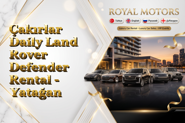 Çakırlar Daily Land Rover Defender Rental - Yatağan
