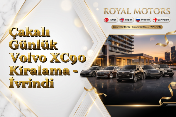 Çakalı Günlük Volvo XC90 Kiralama - İvrindi