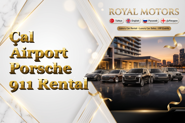 Çal Airport Porsche 911 Rental
