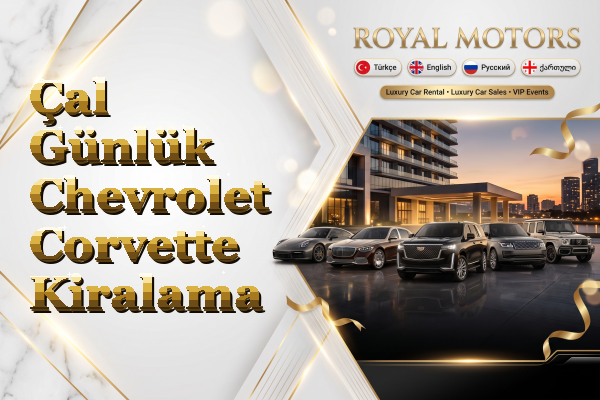Çal Günlük Chevrolet Corvette Kiralama