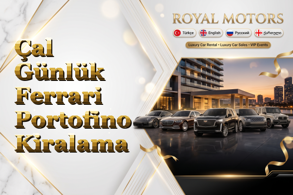Çal Günlük Ferrari Portofino Kiralama
