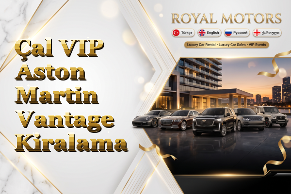 Çal VIP Aston Martin Vantage Kiralama
