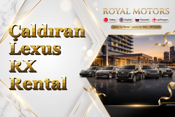 Çaldıran Lexus RX Rental