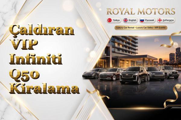 Çaldıran VIP Infiniti Q50 Kiralama