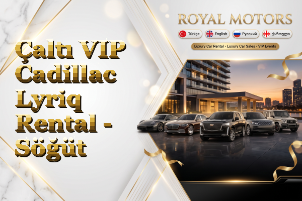 Çaltı VIP Cadillac Lyriq Rental - Söğüt