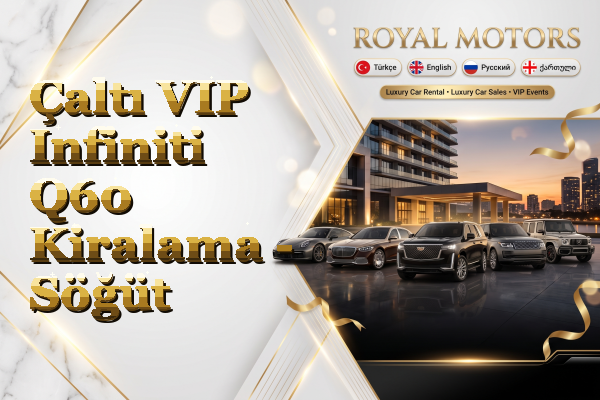 Çaltı VIP Infiniti Q60 Kiralama - Söğüt