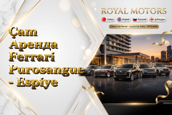 Çam Аренда Ferrari Purosangue - Espiye