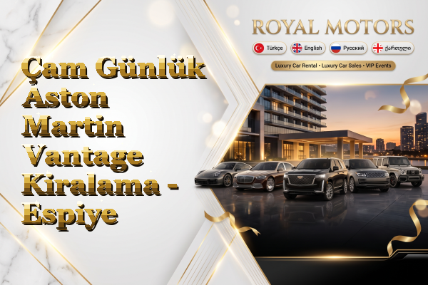 Çam Günlük Aston Martin Vantage Kiralama - Espiye