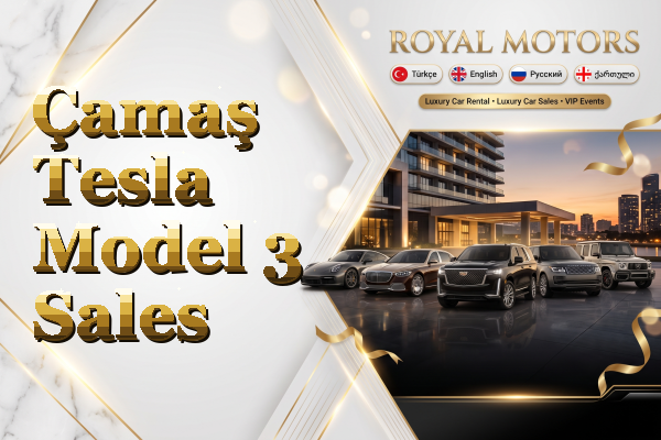 Çamaş Tesla Model 3 Sales