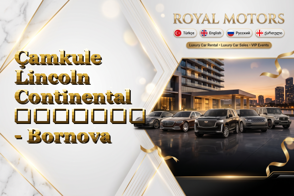 Çamkule Lincoln Continental გაყიდვა - Bornova