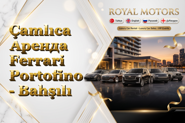 Çamlıca Аренда Ferrari Portofino - Bahşılı