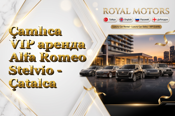 Çamlıca VIP аренда Alfa Romeo Stelvio - Çatalca