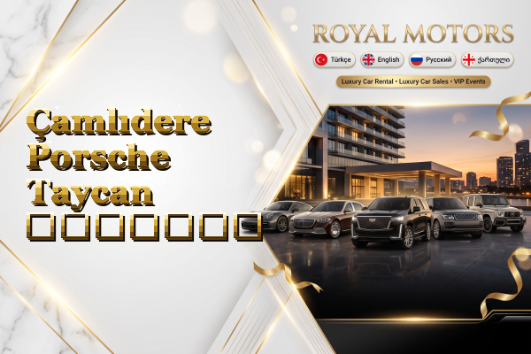 Çamlıdere Porsche Taycan გაყიდვა