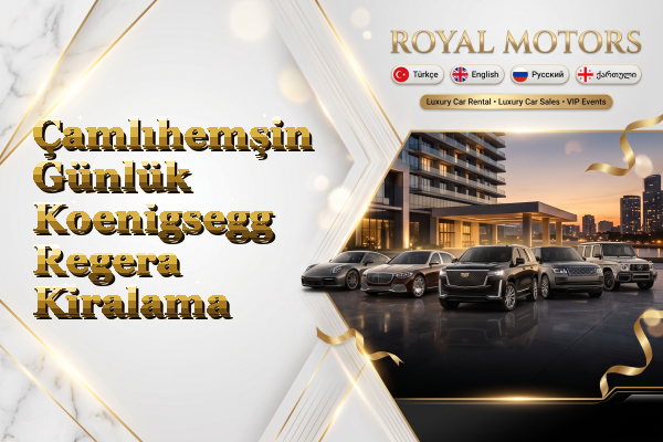 Çamlıhemşin Günlük Koenigsegg Regera Kiralama