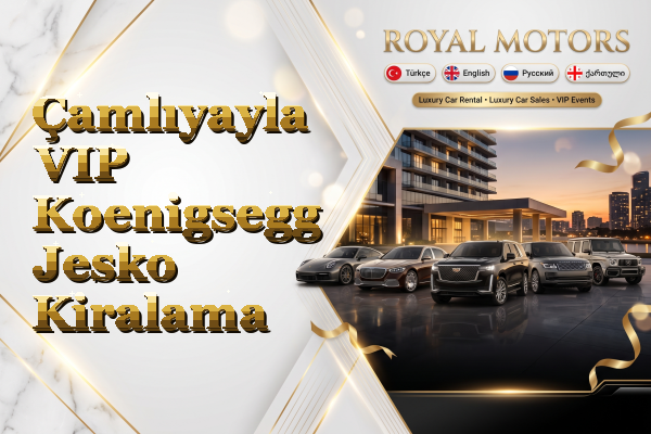 Çamlıyayla VIP Koenigsegg Jesko Kiralama
