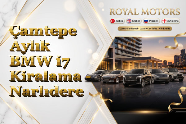 Çamtepe Aylık BMW i7 Kiralama - Narlıdere