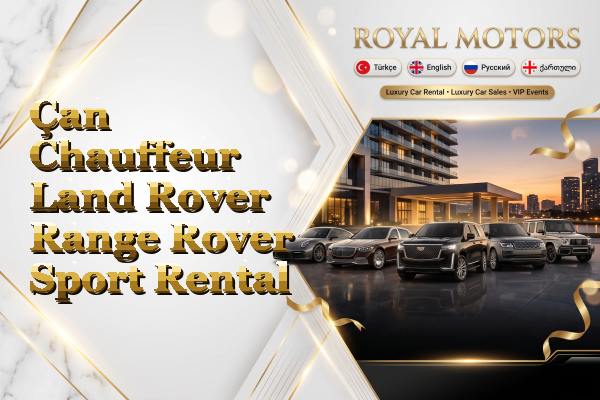 Çan Chauffeur Land Rover Range Rover Sport Rental