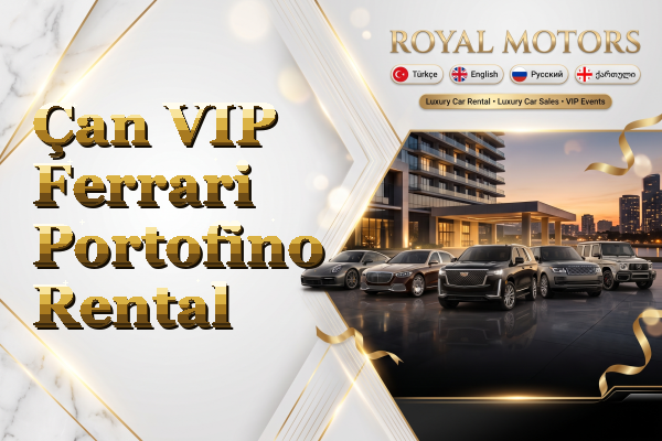 Çan VIP Ferrari Portofino Rental
