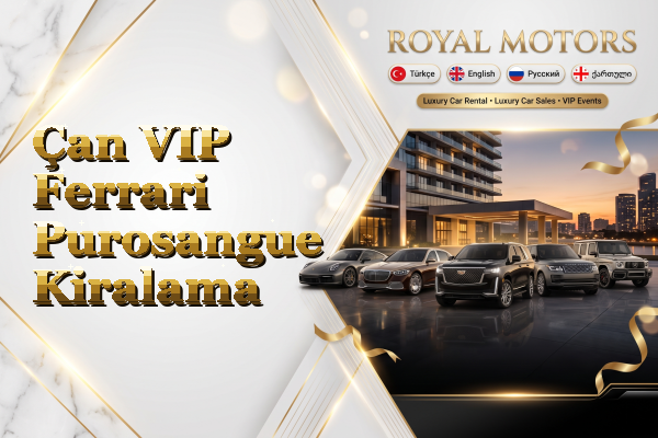 Çan VIP Ferrari Purosangue Kiralama