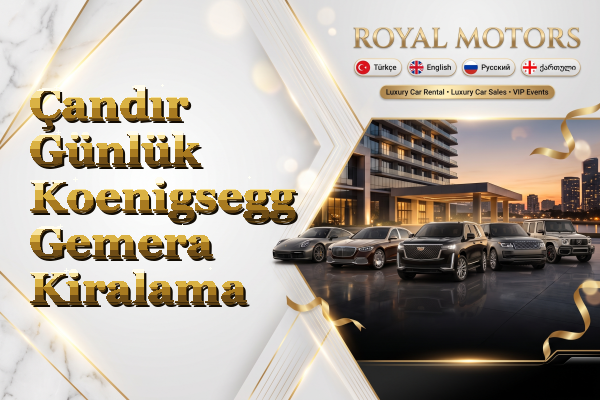 Çandır Günlük Koenigsegg Gemera Kiralama
