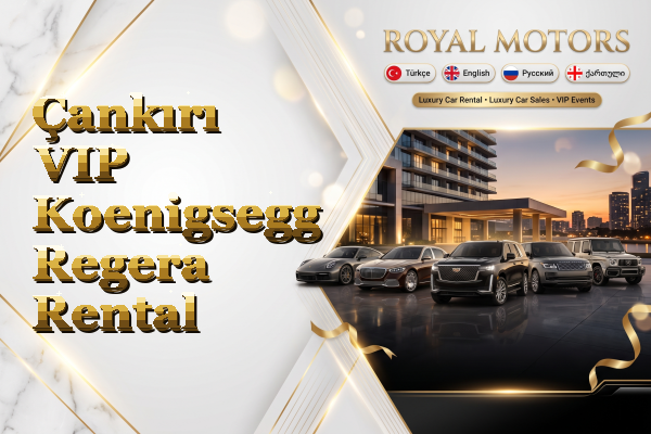 Çankırı VIP Koenigsegg Regera Rental