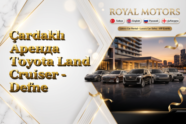 Çardaklı Аренда Toyota Land Cruiser - Defne