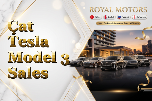 Çat Tesla Model 3 Sales