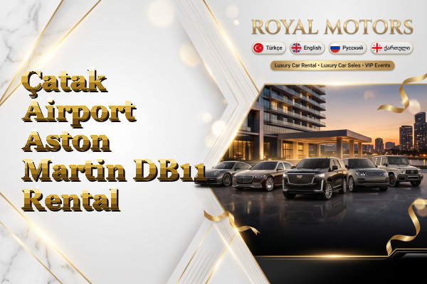 Çatak Airport Aston Martin DB11 Rental