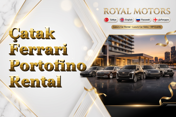 Çatak Ferrari Portofino Rental
