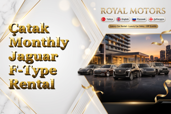 Çatak Monthly Jaguar F-Type Rental