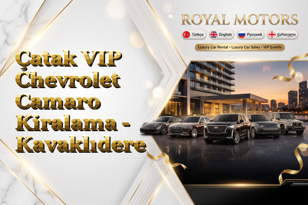 Çatak VIP Chevrolet Camaro Kiralama - Kavaklıdere