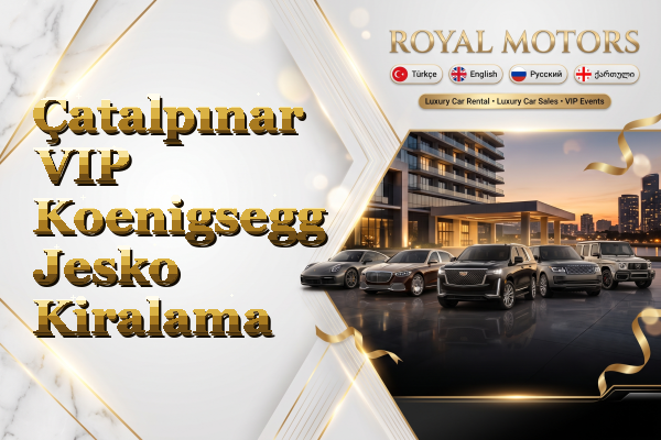 Çatalpınar VIP Koenigsegg Jesko Kiralama