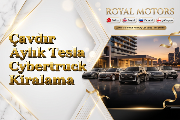 Çavdır Aylık Tesla Cybertruck Kiralama