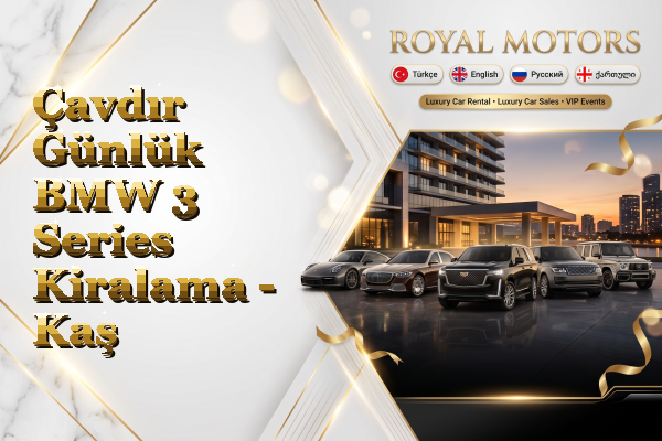 Çavdır Günlük BMW 3 Series Kiralama - Kaş