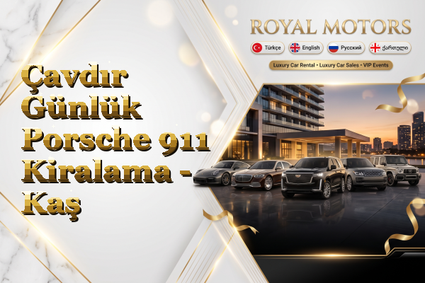 Çavdır Günlük Porsche 911 Kiralama - Kaş