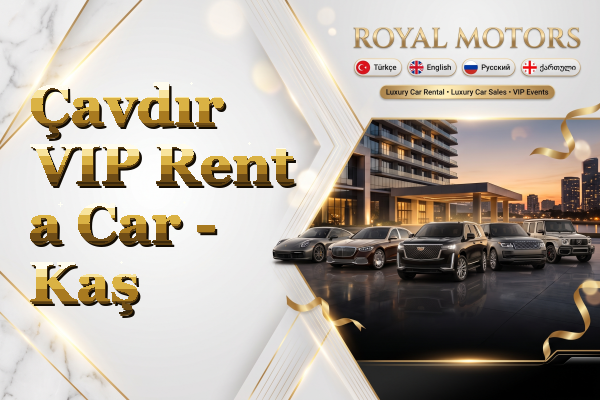 Çavdır VIP Rent a Car - Kaş