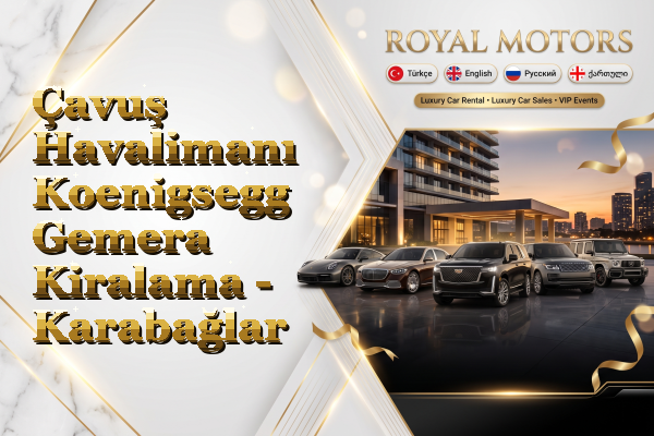 Çavuş Havalimanı Koenigsegg Gemera Kiralama - Karabağlar