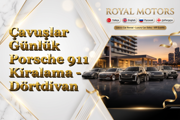 Çavuşlar Günlük Porsche 911 Kiralama - Dörtdivan