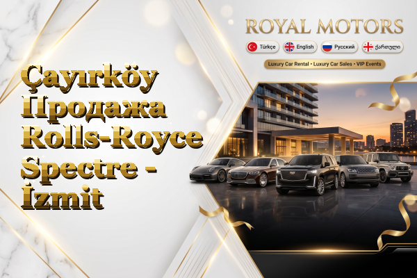 Çayırköy Продажа Rolls-Royce Spectre - İzmit