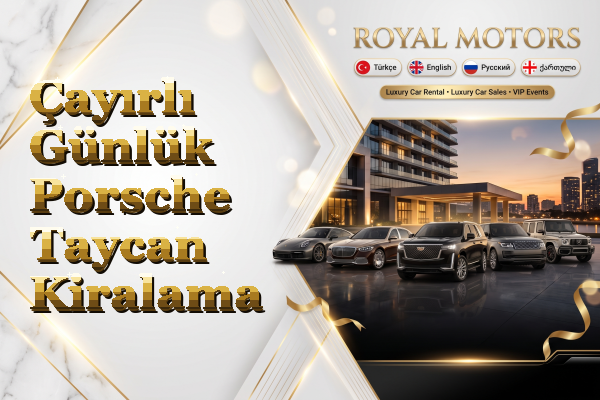 Çayırlı Günlük Porsche Taycan Kiralama